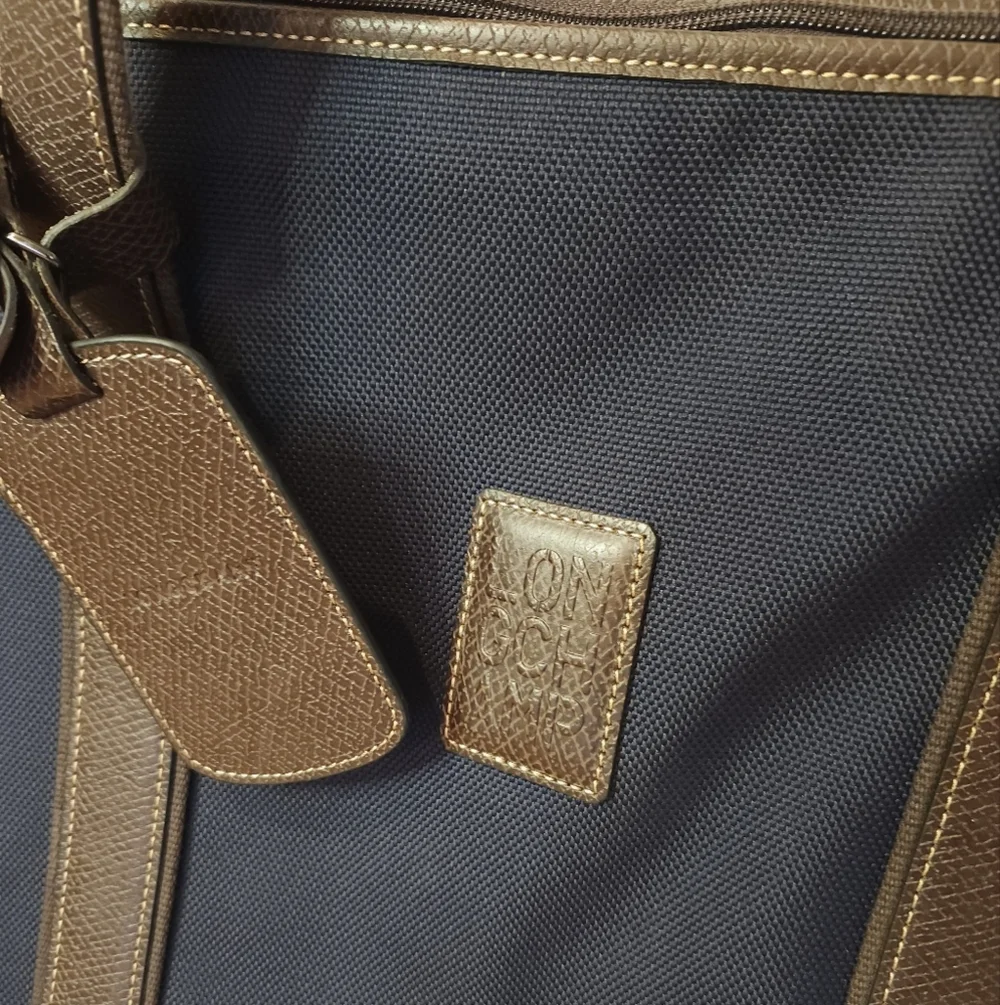Longchamp Boxford Travel Duffle Bag XL Blue - Picture 2 of 14